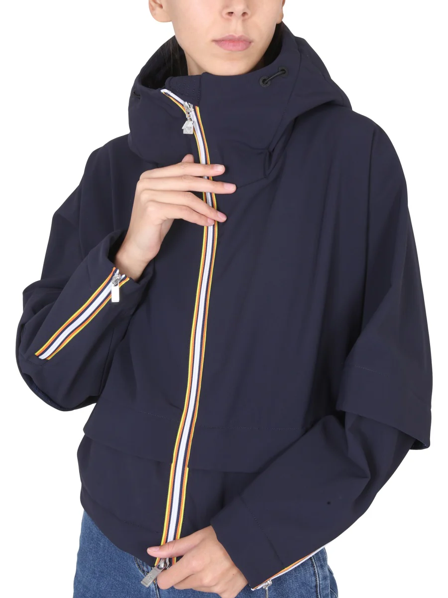 K-WAY Windbreaker with Logo - Image 4