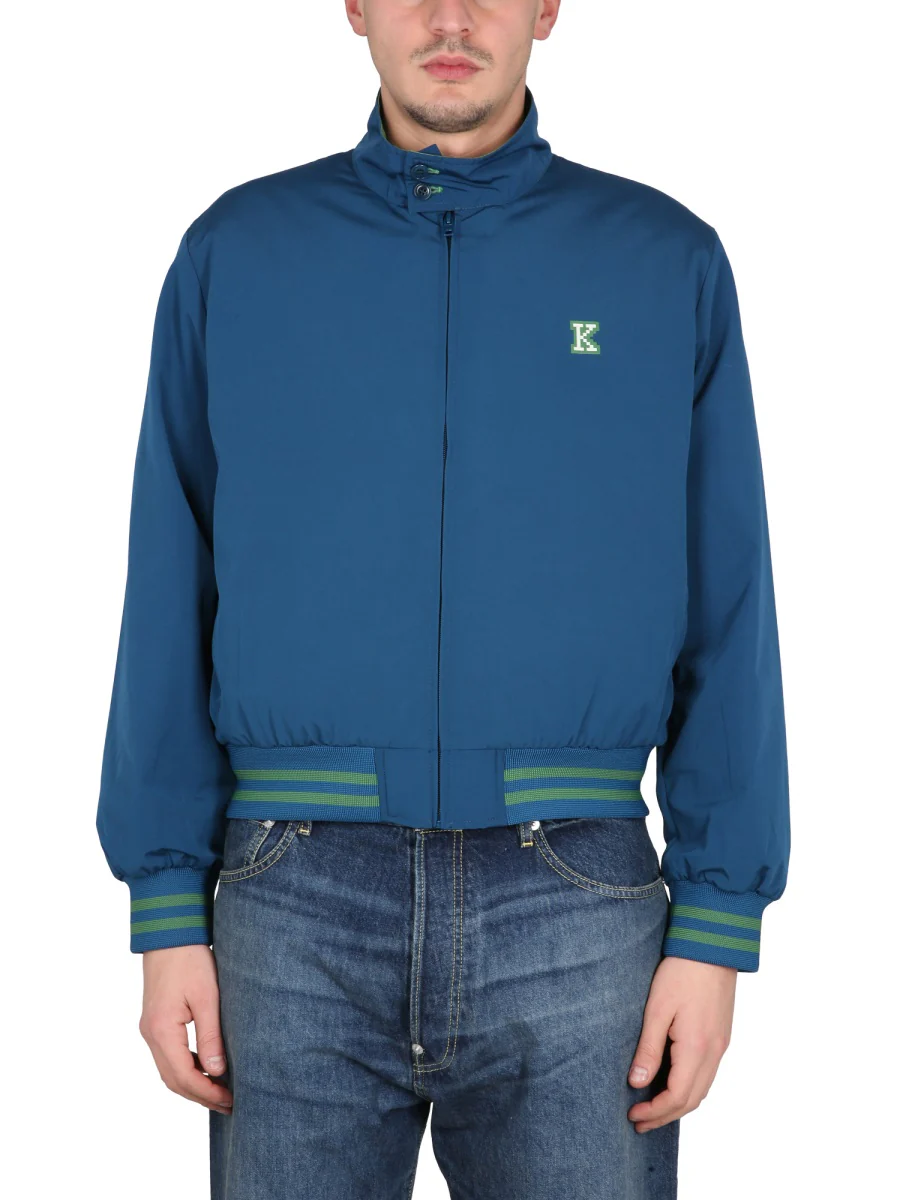 KENZO 2-In-1 Pixel Harrington Jacket