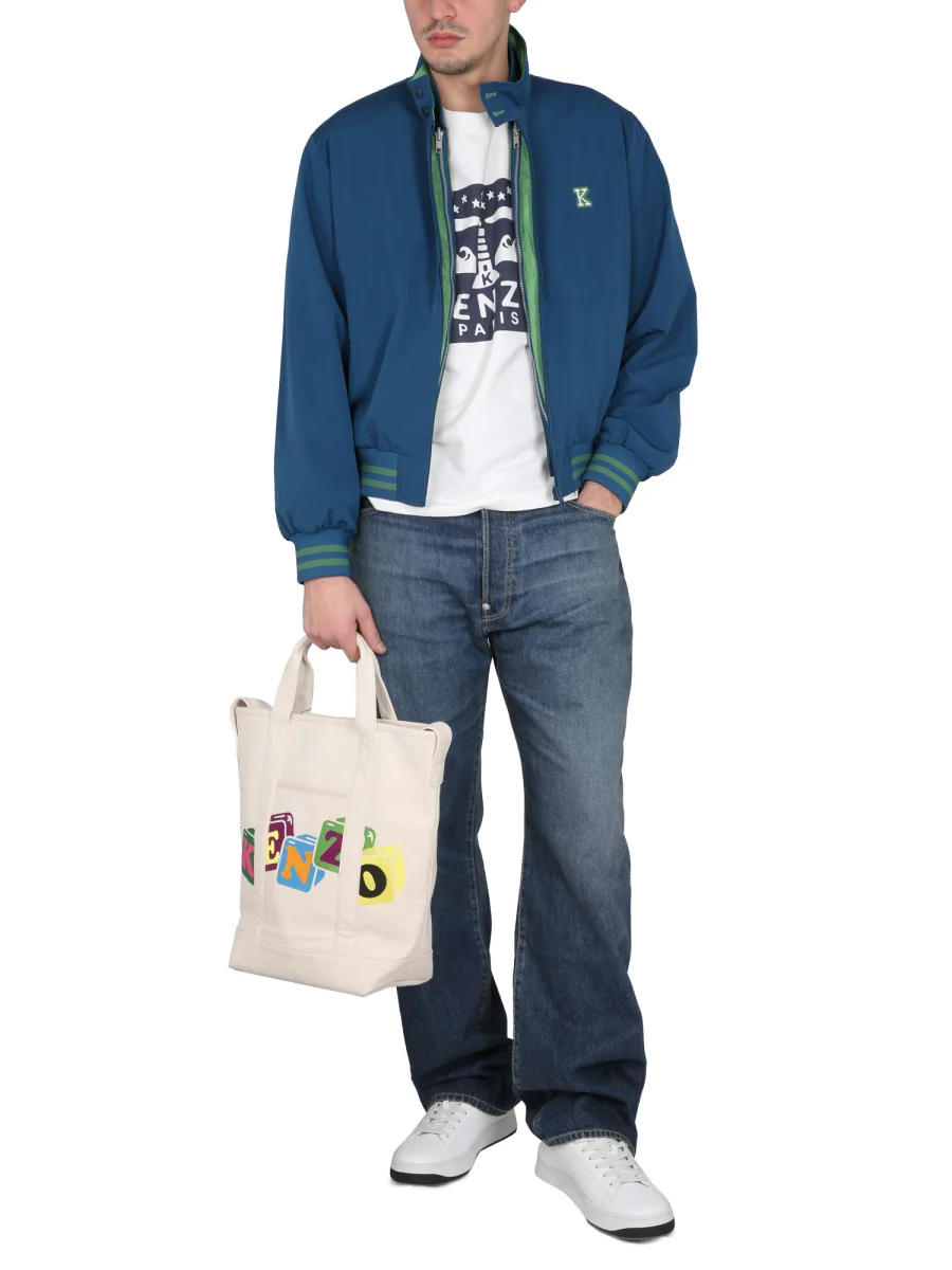 KENZO 2-In-1 Pixel Harrington Jacket - Image 2