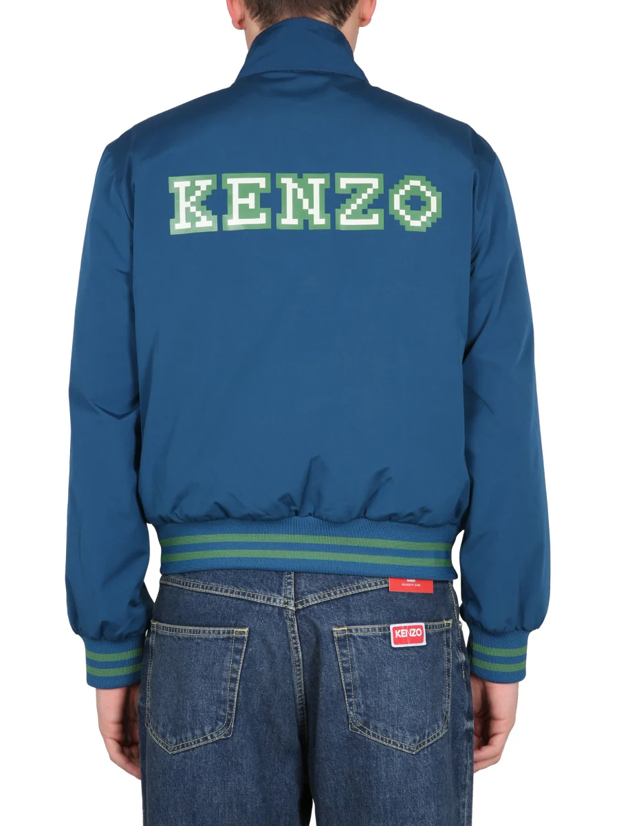 KENZO 2-In-1 Pixel Harrington Jacket - Image 3
