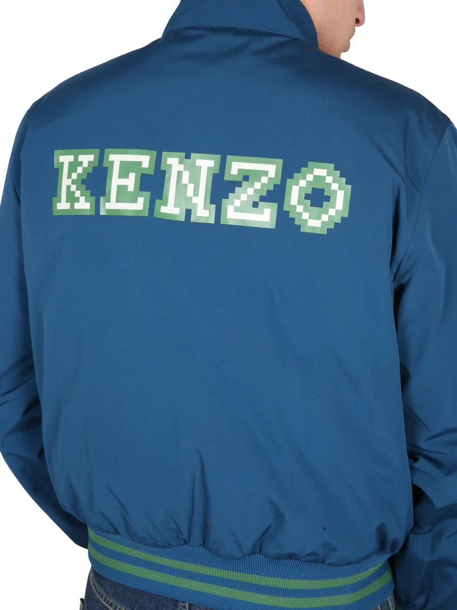 KENZO 2-In-1 Pixel Harrington Jacket - Image 4