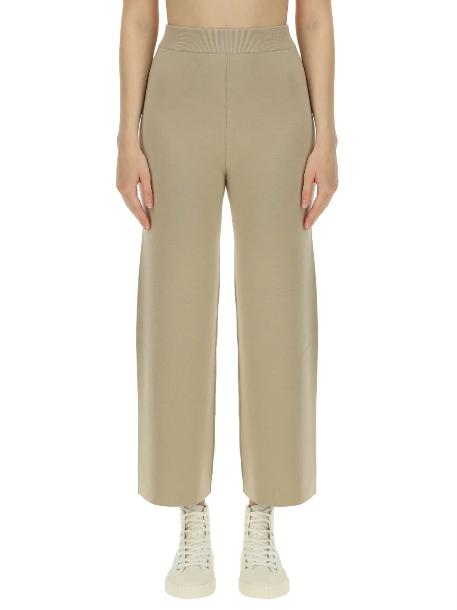 KENZO 'Boke Flower' Embroidered Pants in Wool