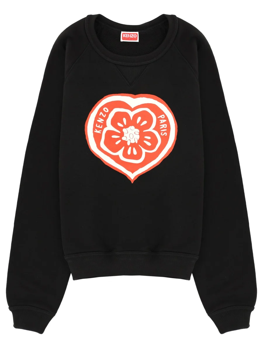KENZO Boke Heart Flower-print Sweatshirt