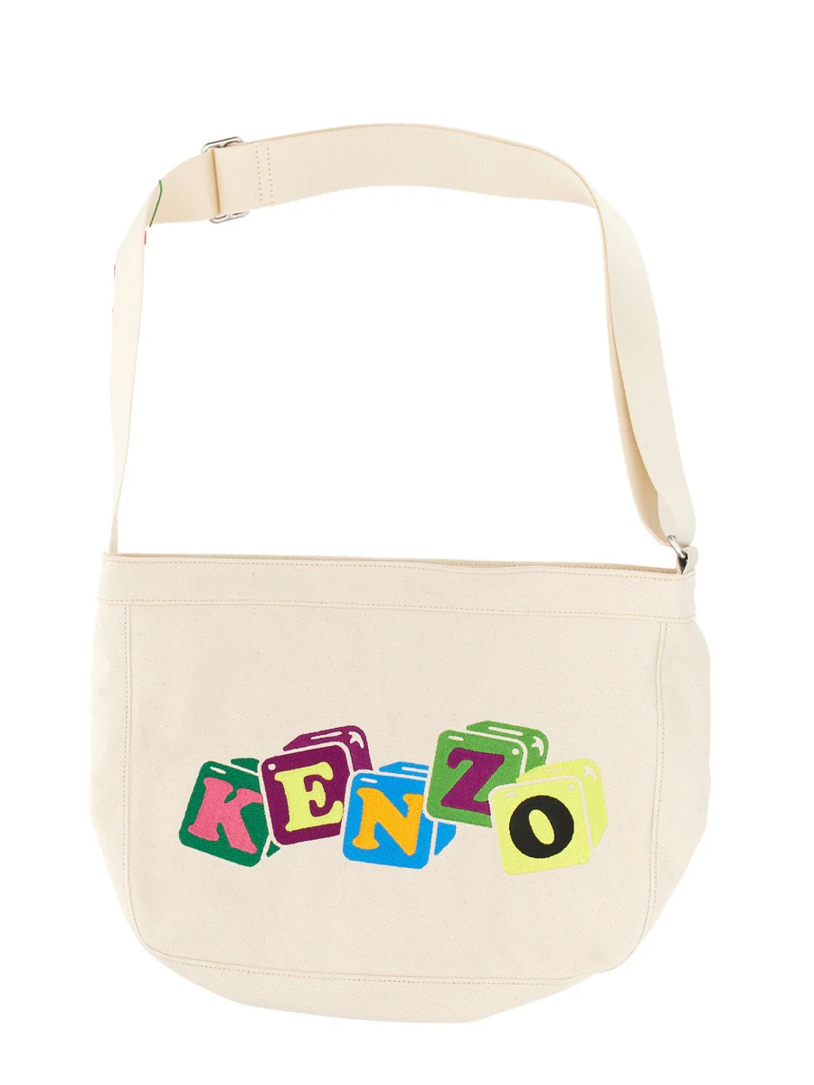 KENZO Canvas Mini Crossbody Bag - Image 5