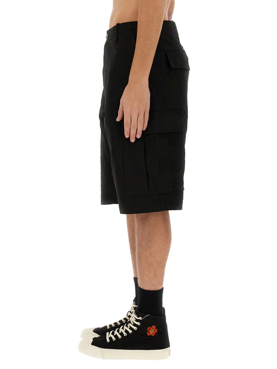 Kenzo Cargo Workwear Shorts - Image 3