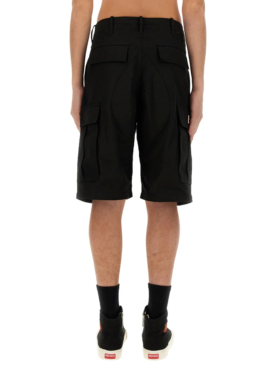 Kenzo Cargo Workwear Shorts - Image 4