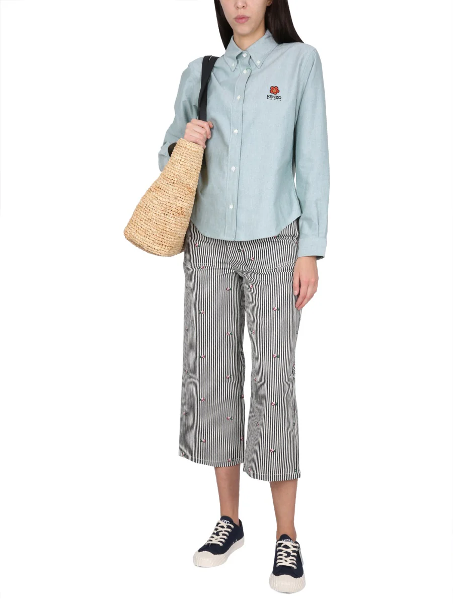 KENZO Cropped Fit Jeans - Image 2
