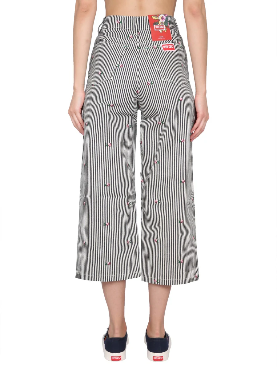 KENZO Cropped Fit Jeans - Image 4