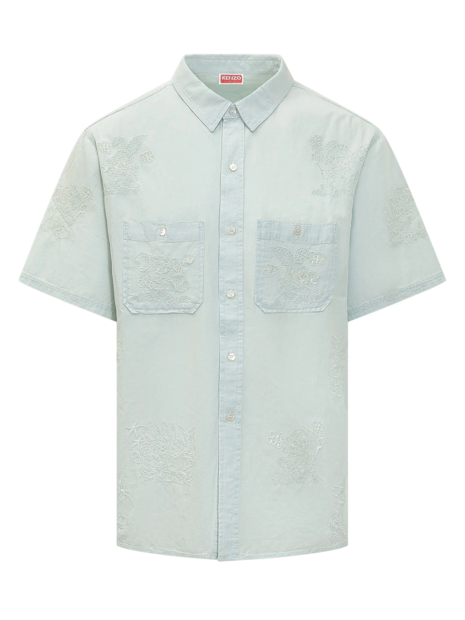 Kenzo Embroidered Detail Shirt