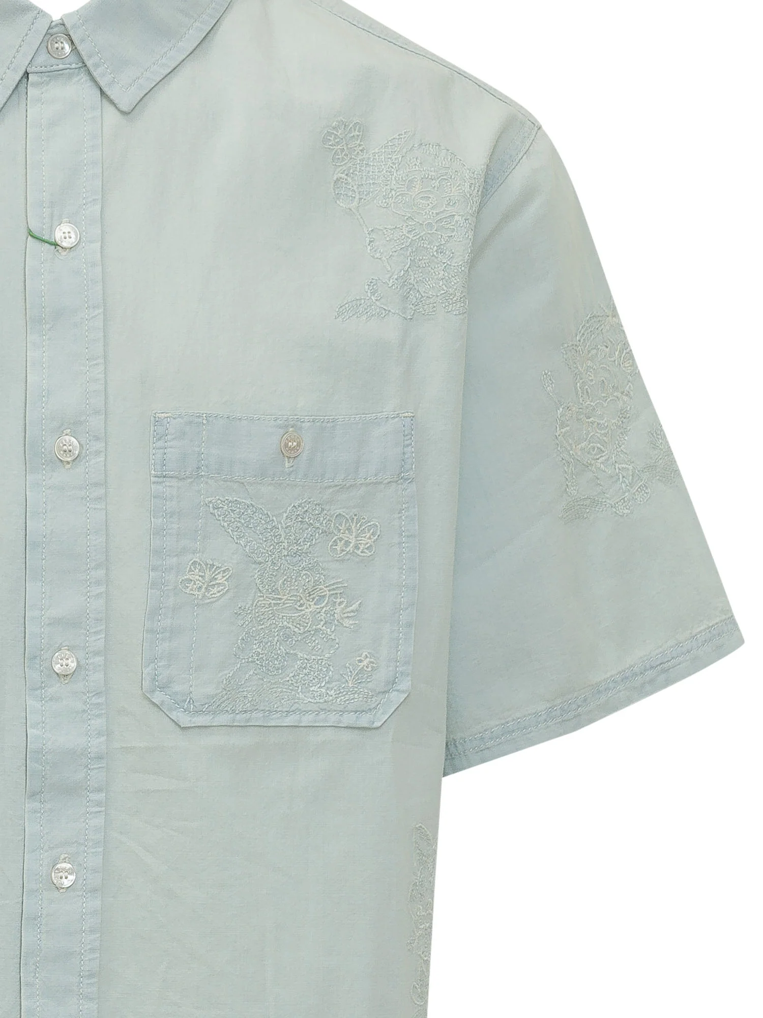 Kenzo Embroidered Detail Shirt - Image 3