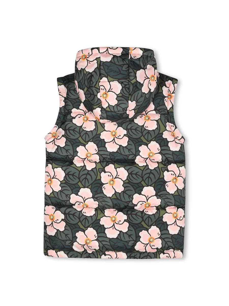 KENZO Kids Floral-print Puffer Jacket - Image 4