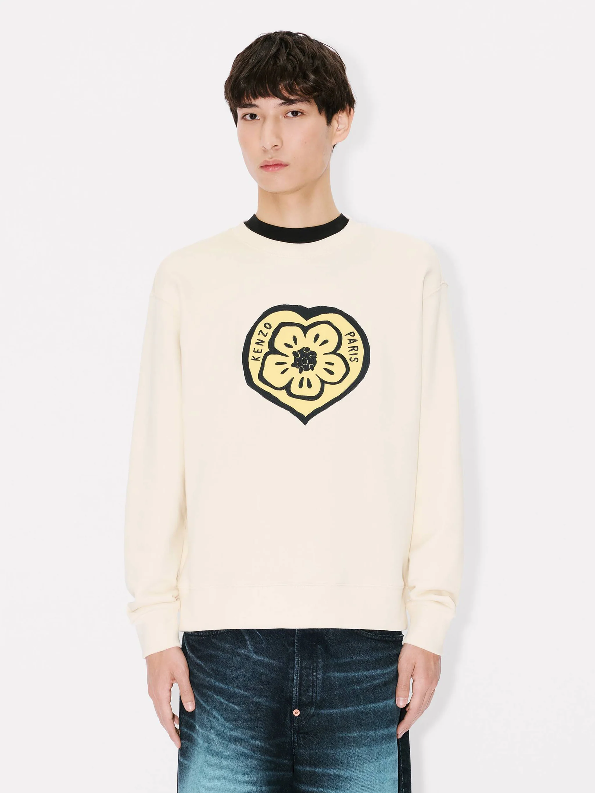 Kenzo Lightweight Embroidered Sweatshirt - Size M - Image 2