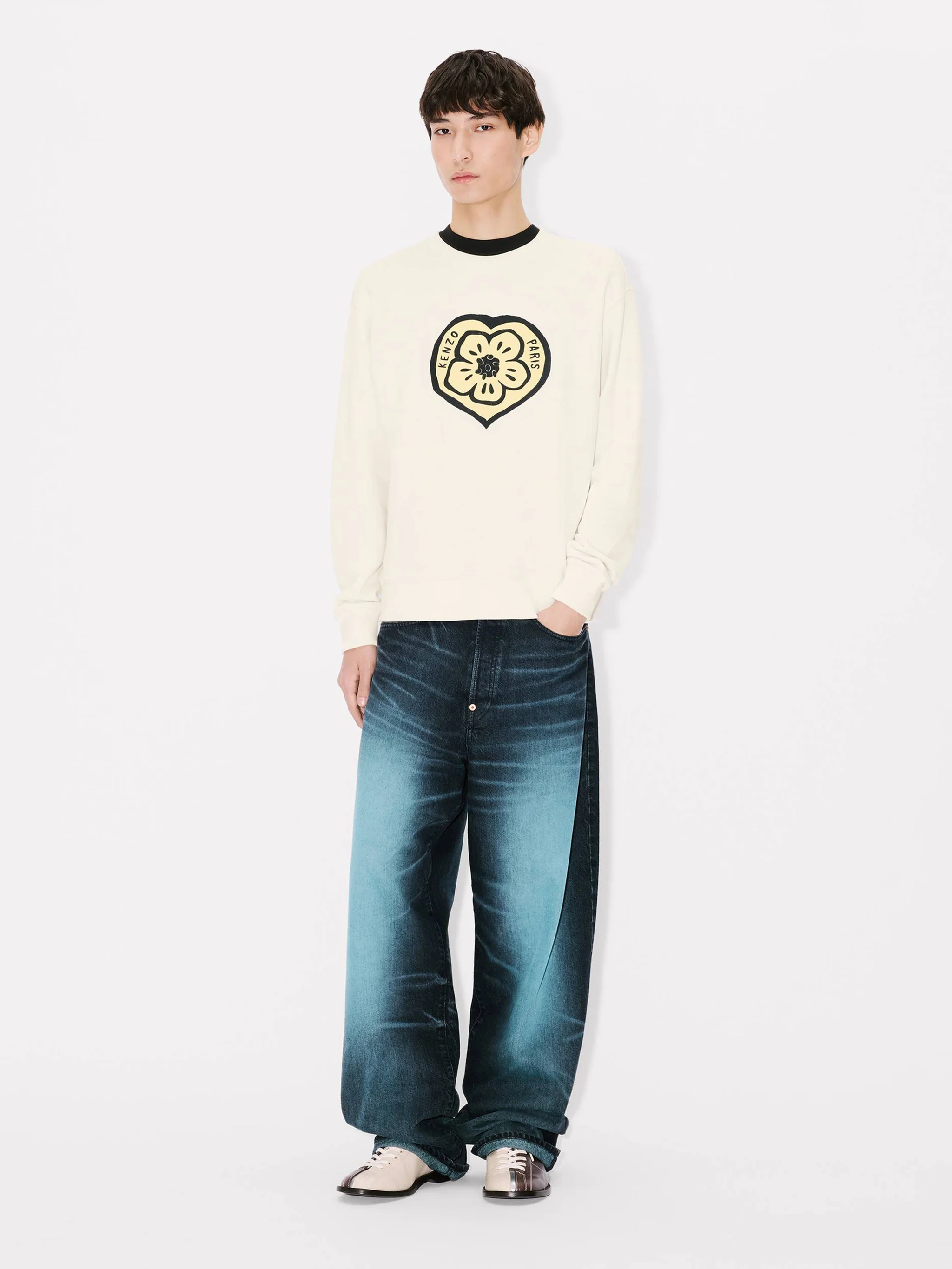 Kenzo Lightweight Embroidered Sweatshirt - Size M - Image 4