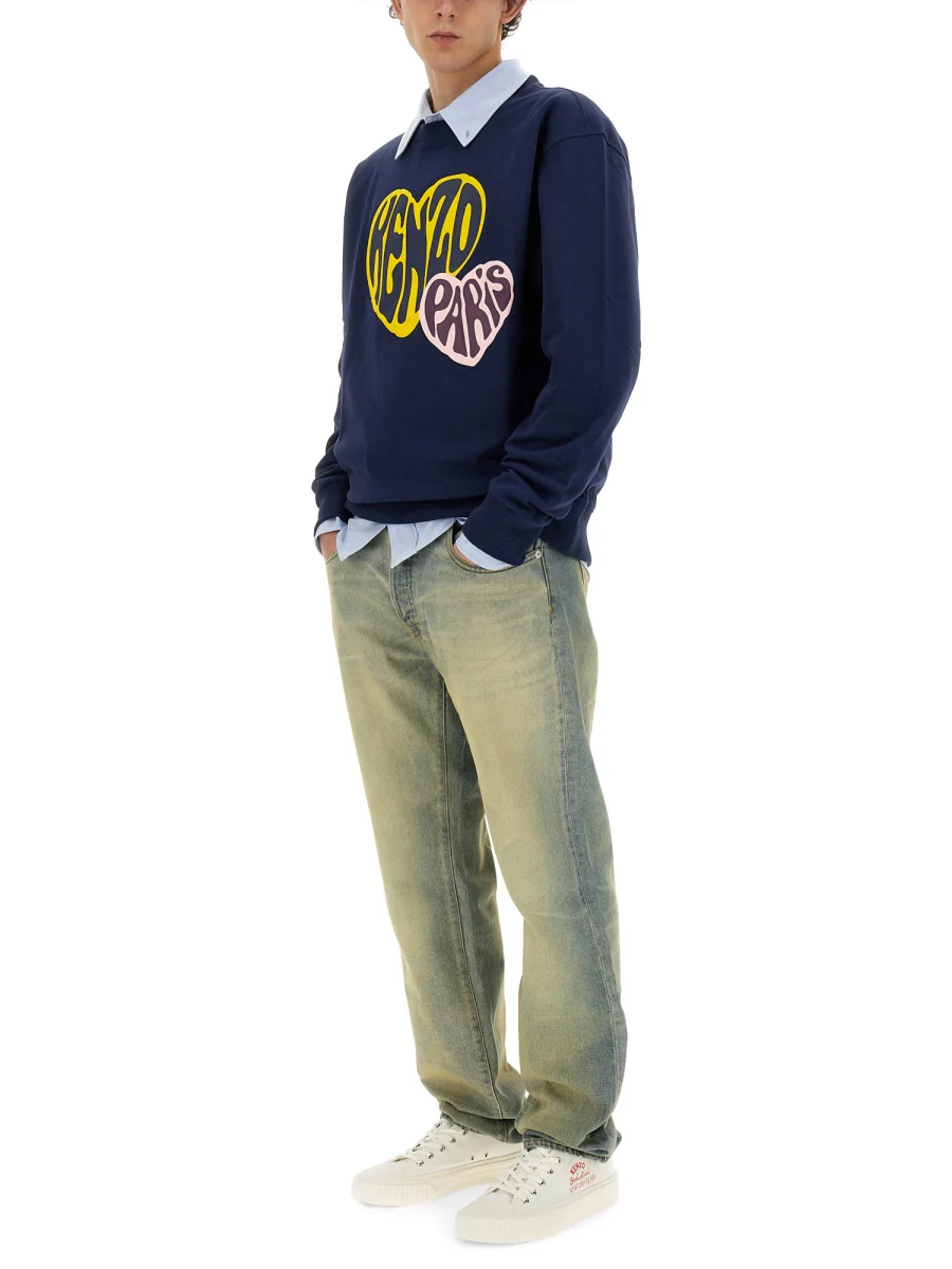 KENZO Logo-print Cotton Sweatshirt - Image 2