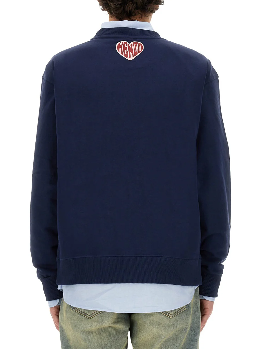 KENZO Logo-print Cotton Sweatshirt - Image 3