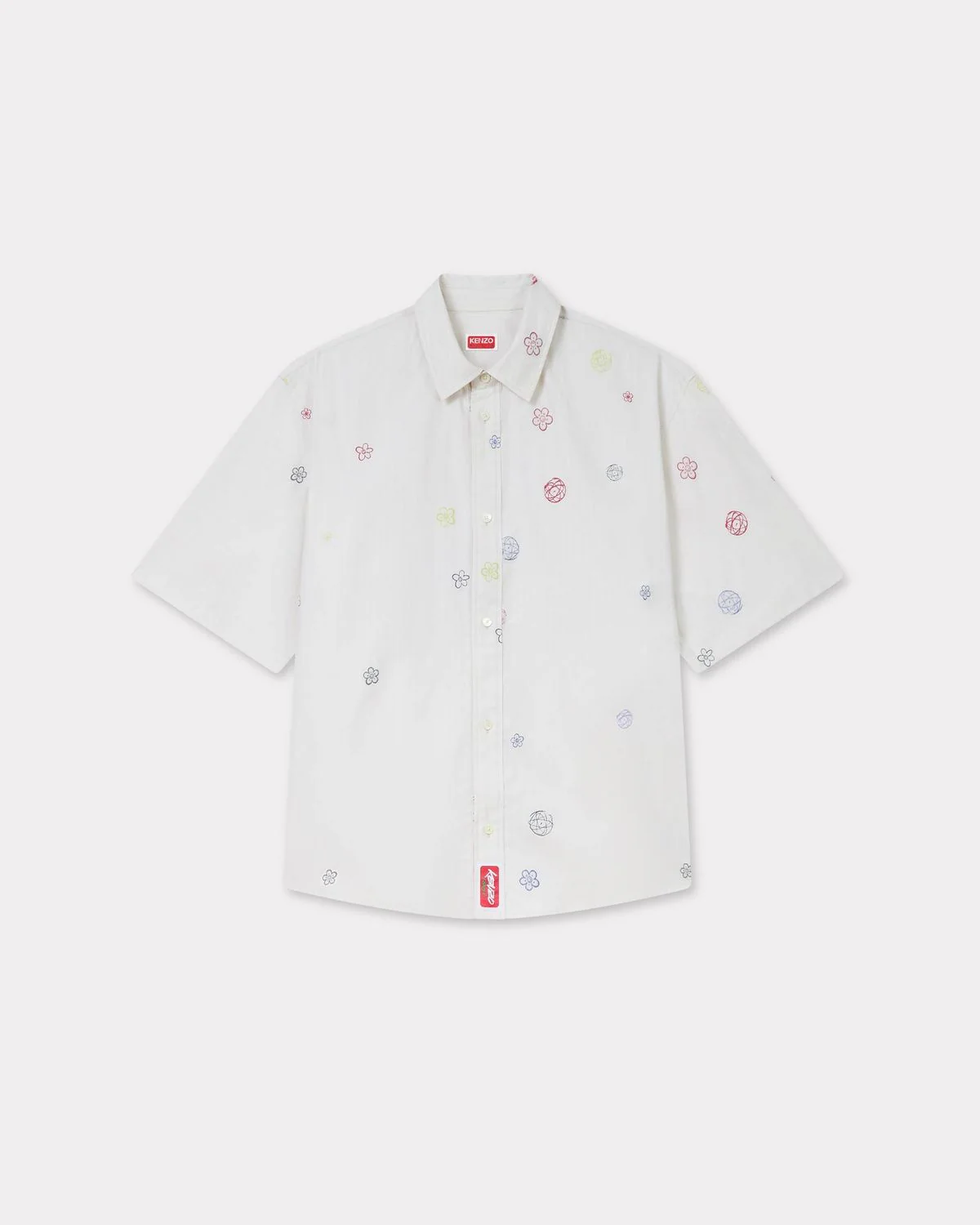 Kenzo Men's Stylish Button-Up Shirt