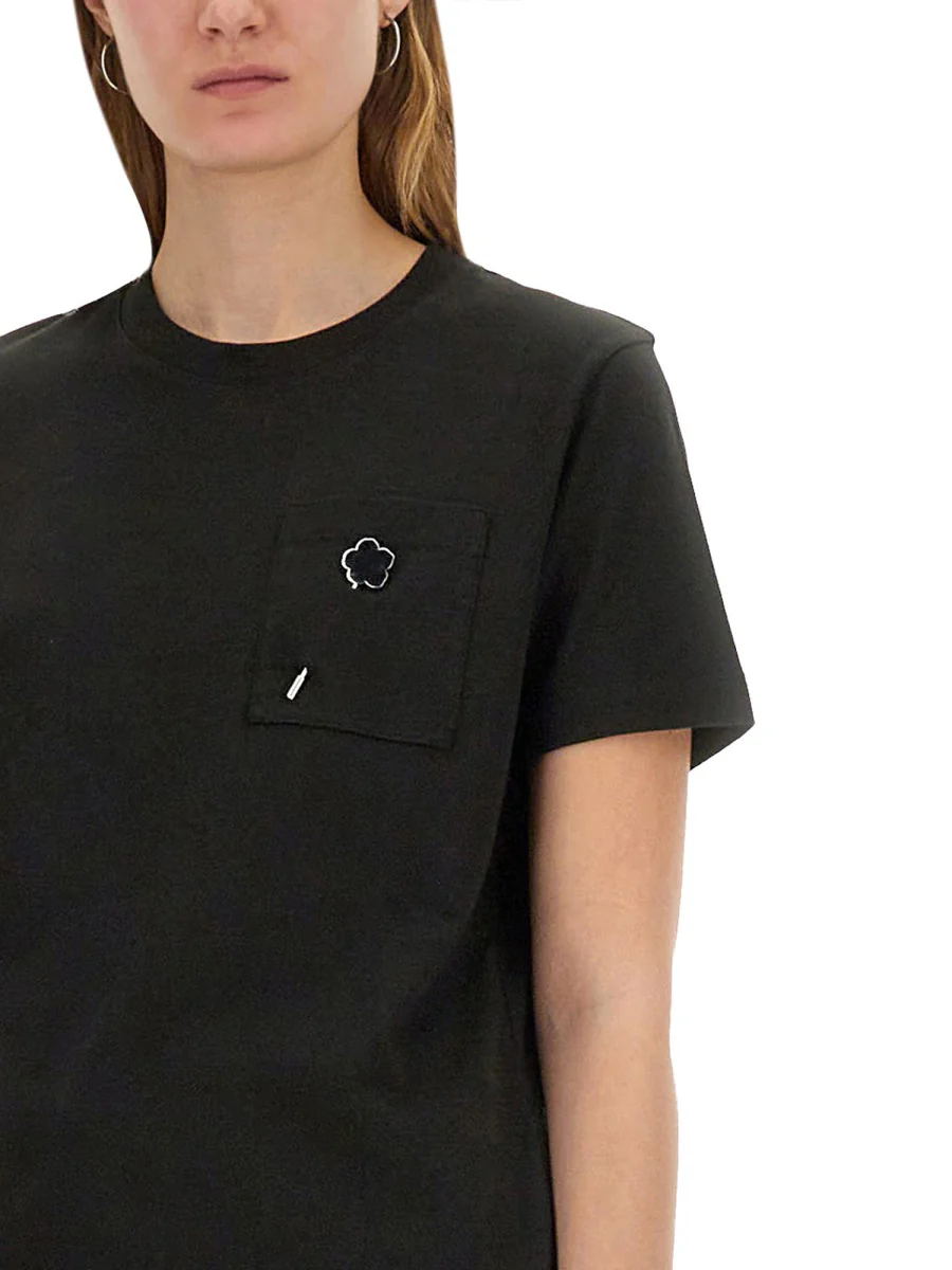 Kenzo Mini Floral Pin T-Shirt - Image 4
