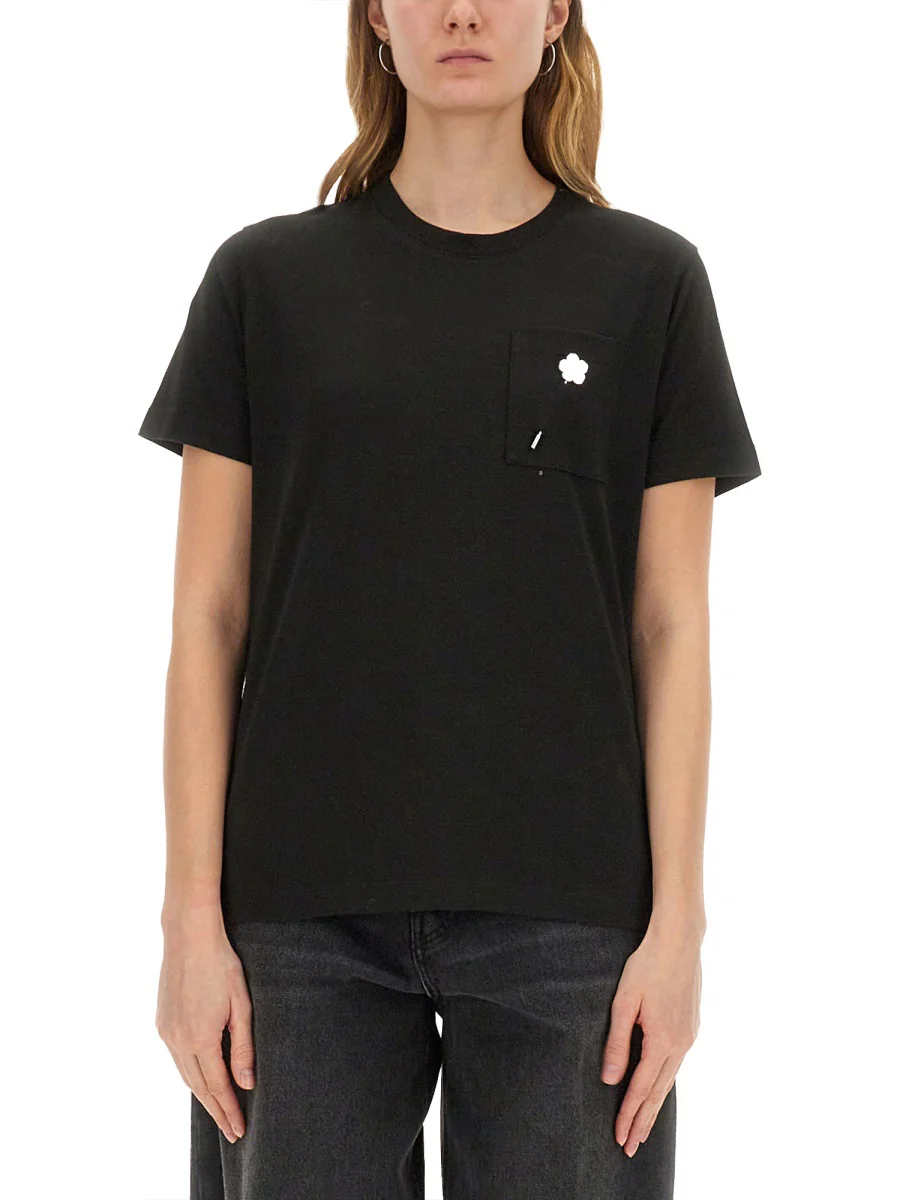 Kenzo Mini Floral Pin T-Shirt - Image 5