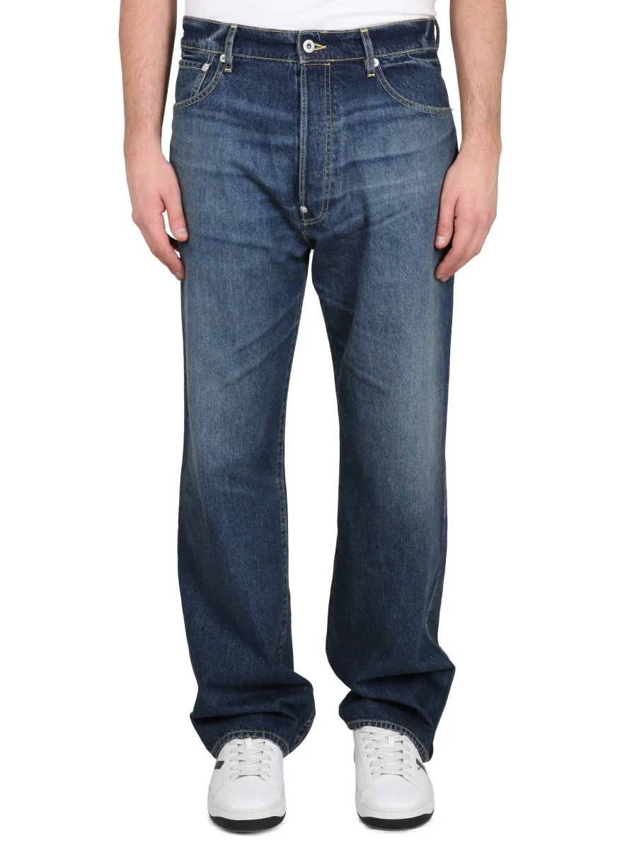 Kenzo Relaxed Fit Jeans for Men