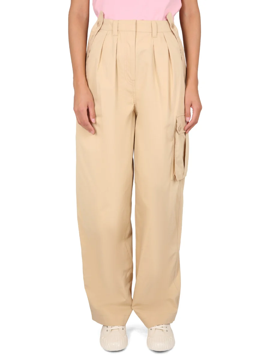 KENZO Straight-leg Braces Cargo Trousers