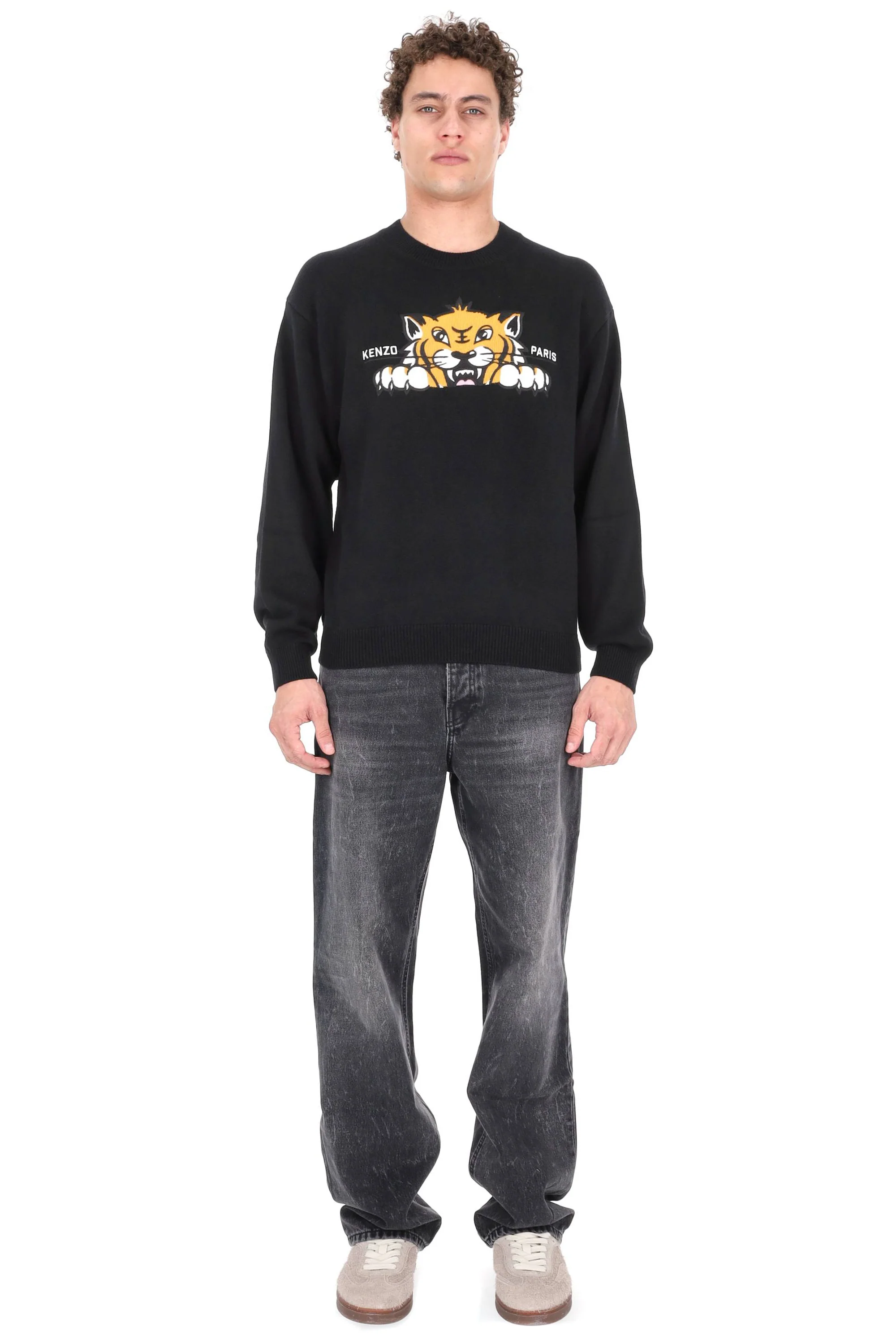 Kenzo Stylish Men's Cozy Sweater - FW25 Collection