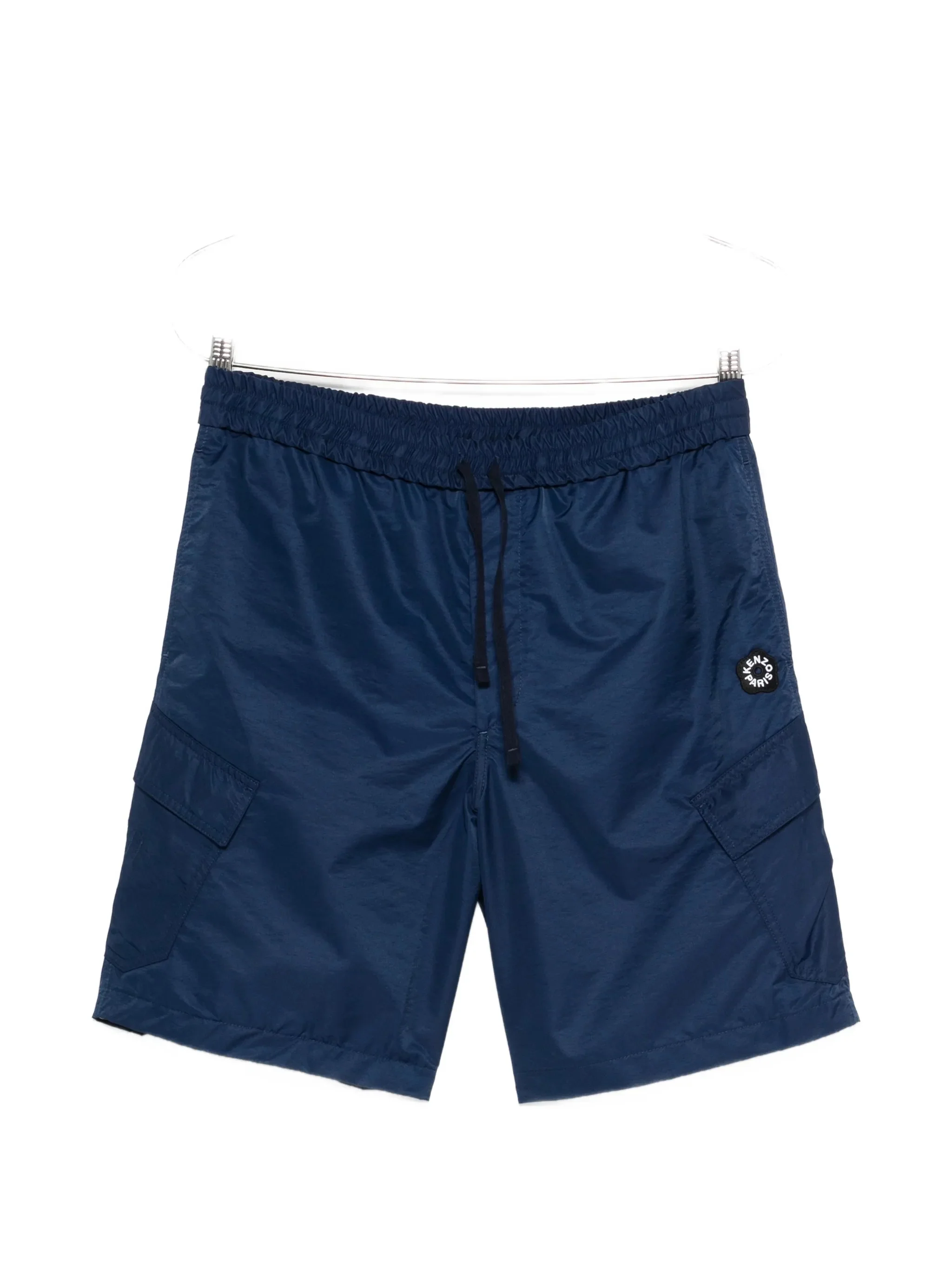 Kenzo Waistband with Drawstring Fastening and Embroidered Badge