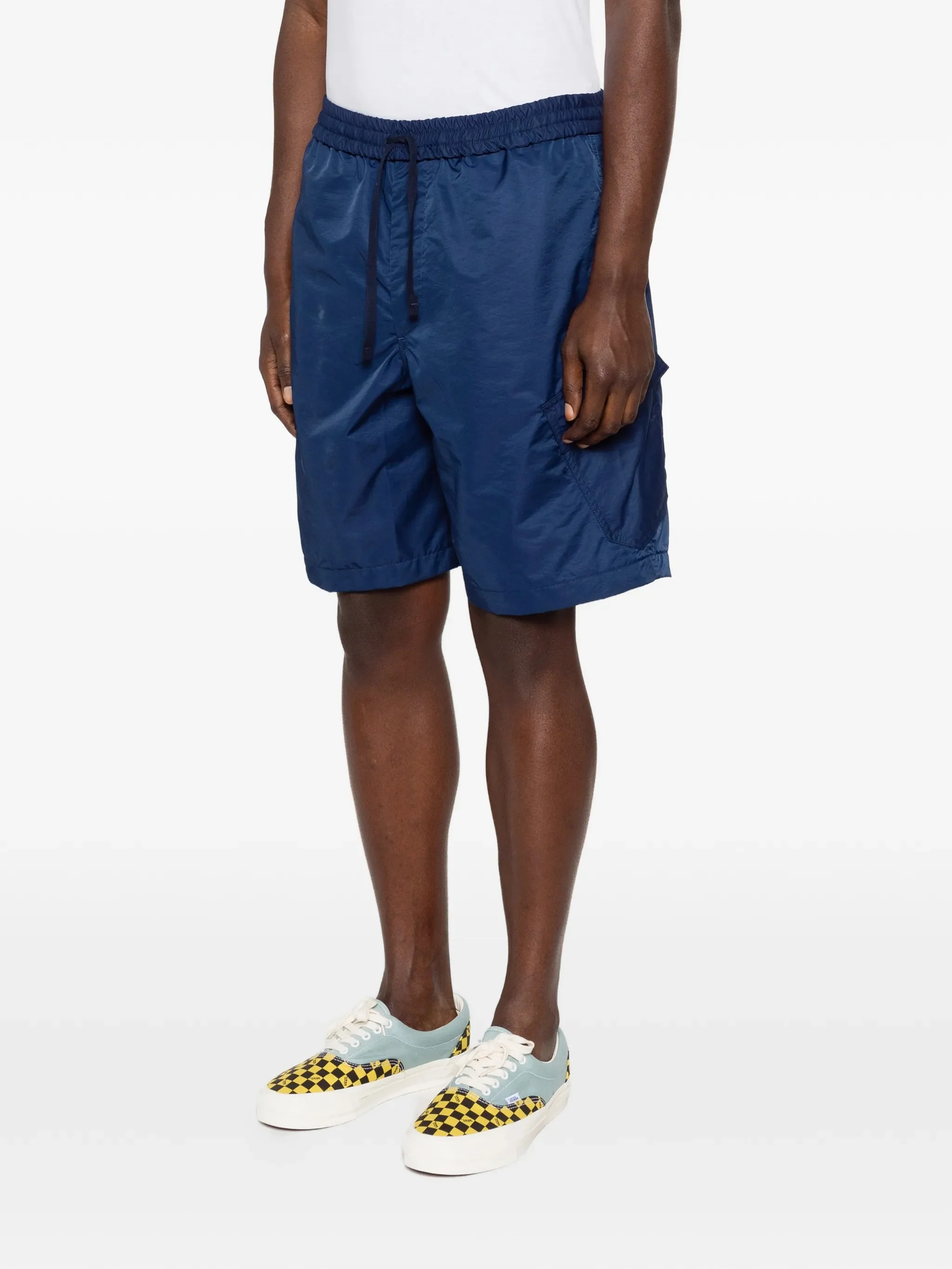 Kenzo Waistband with Drawstring Fastening and Embroidered Badge - Image 3