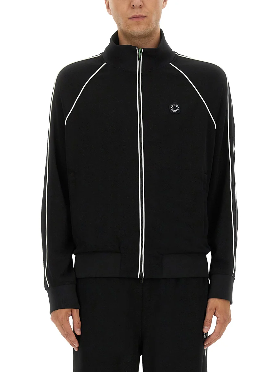 Kenzo Zip-Up Track Sweatshirt for Men - Image 5