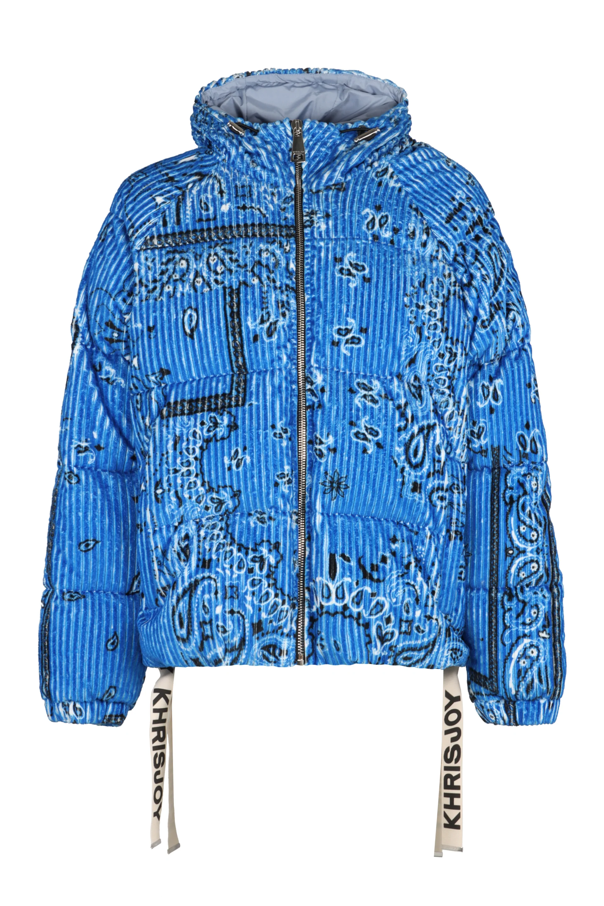 Khrisjoy Puff Bandana Corduroy Down Jacket - Size 00/01