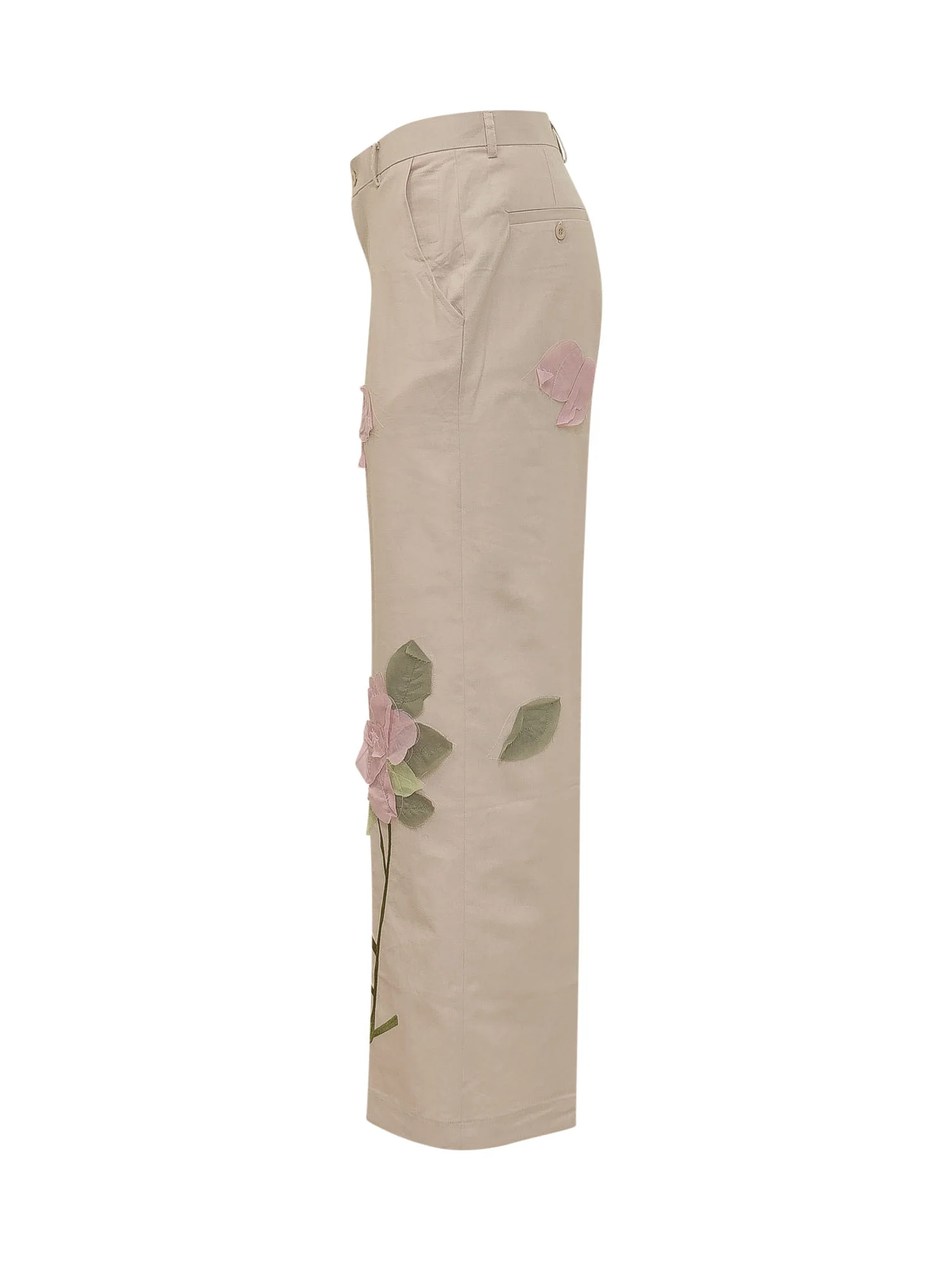 Kidsuper Floral Embellished Mini Trousers - Image 3