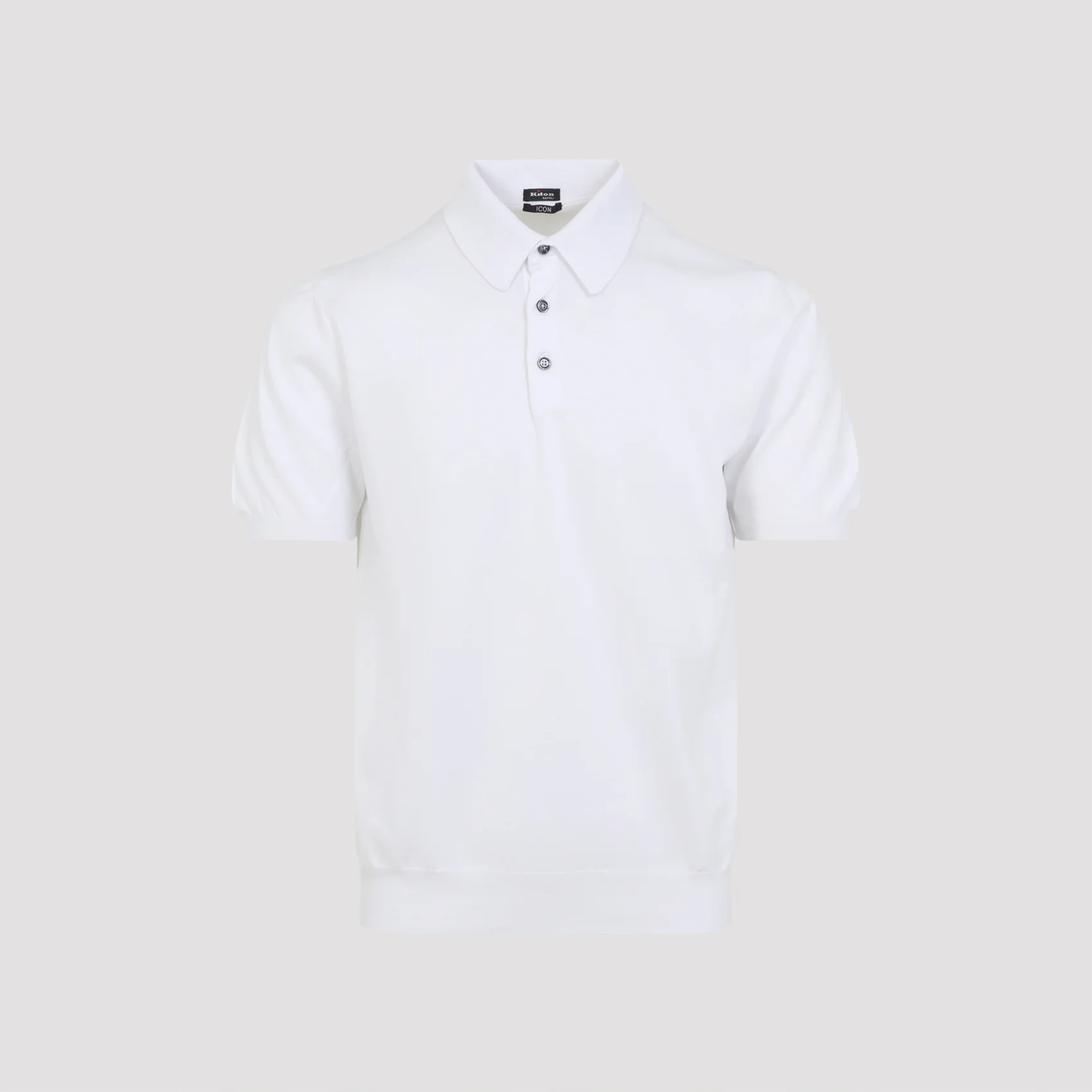 Kiton Button Short-sleeve Polo Shirt - Image 7