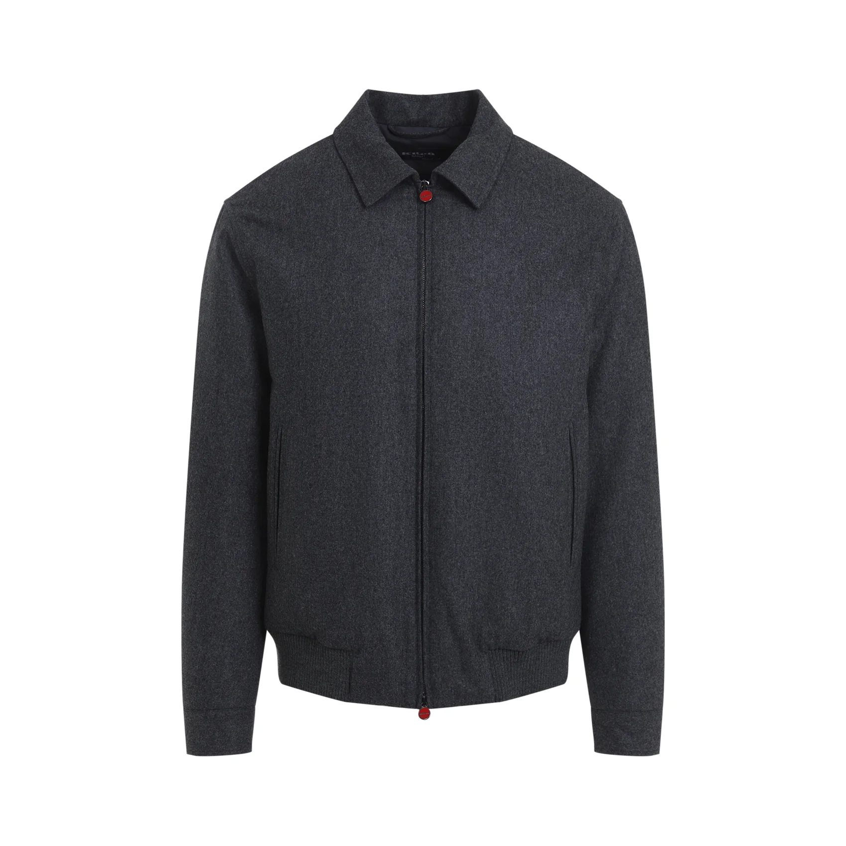 Kiton Classic Biker Bomber Jacket - Image 2