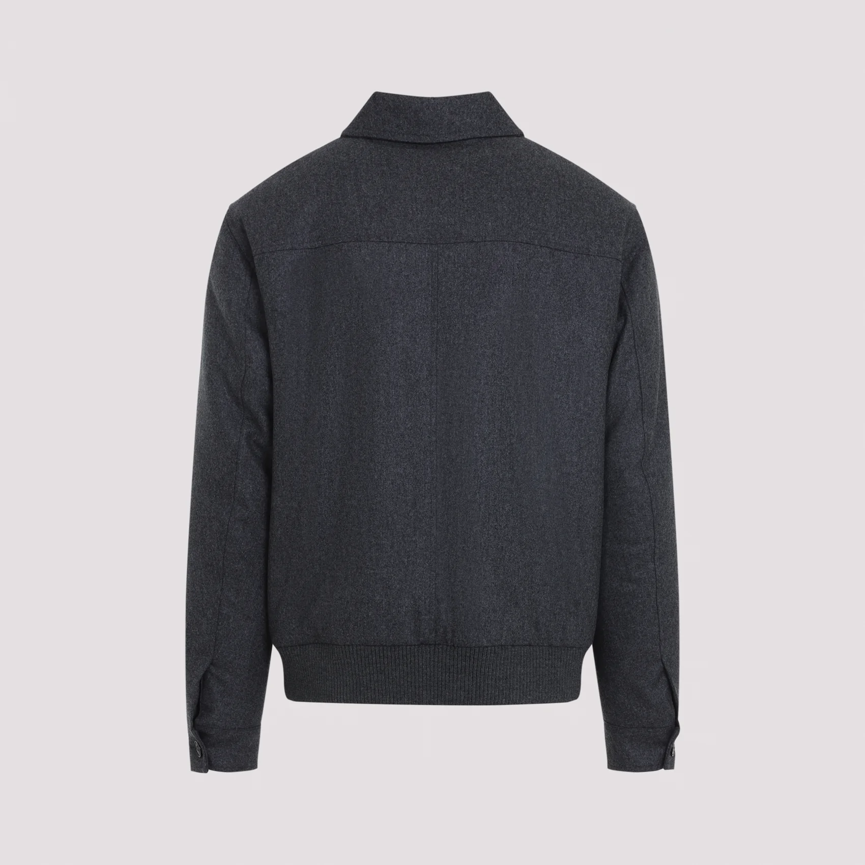 Kiton Classic Biker Bomber Jacket - Image 4