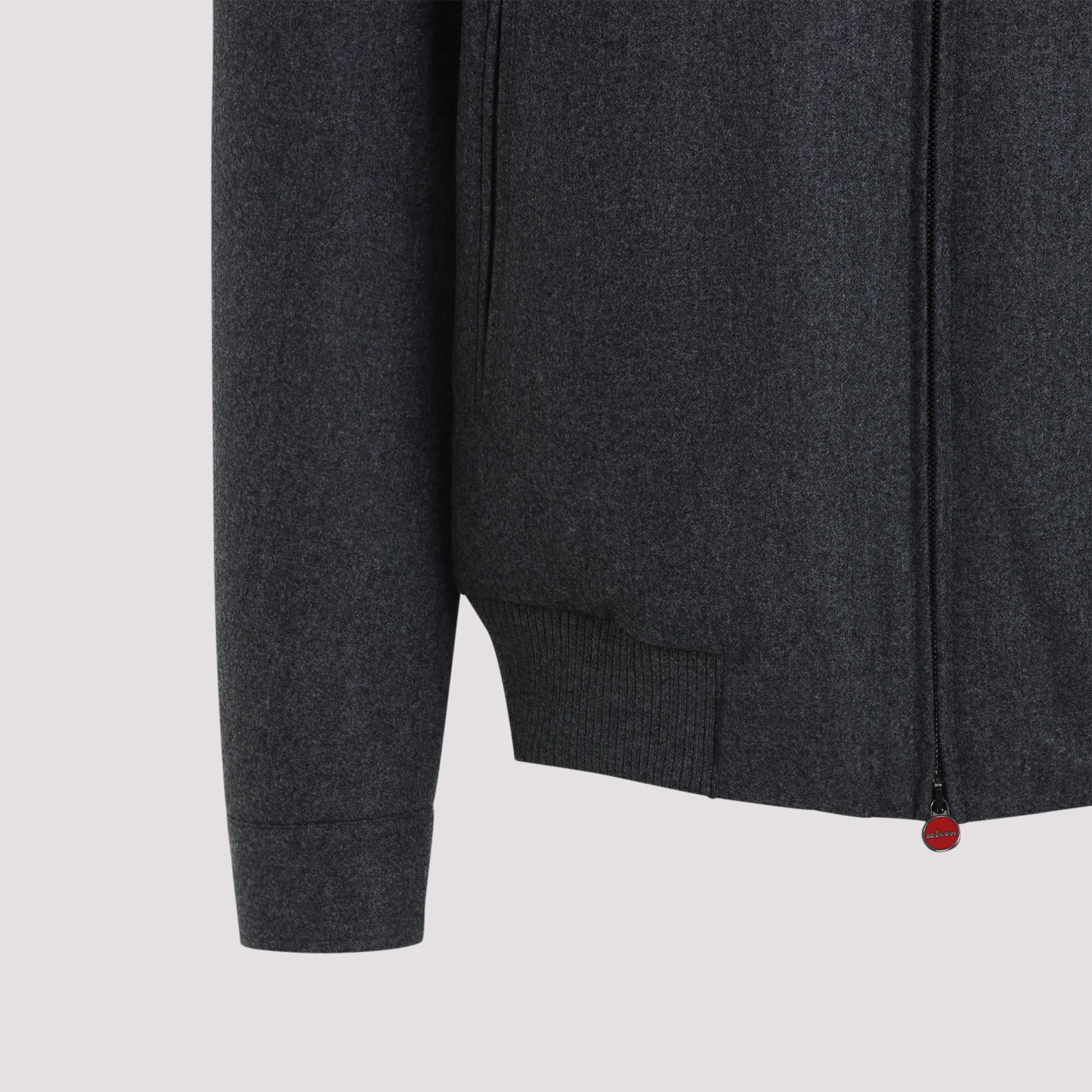 Kiton Classic Biker Bomber Jacket - Image 5