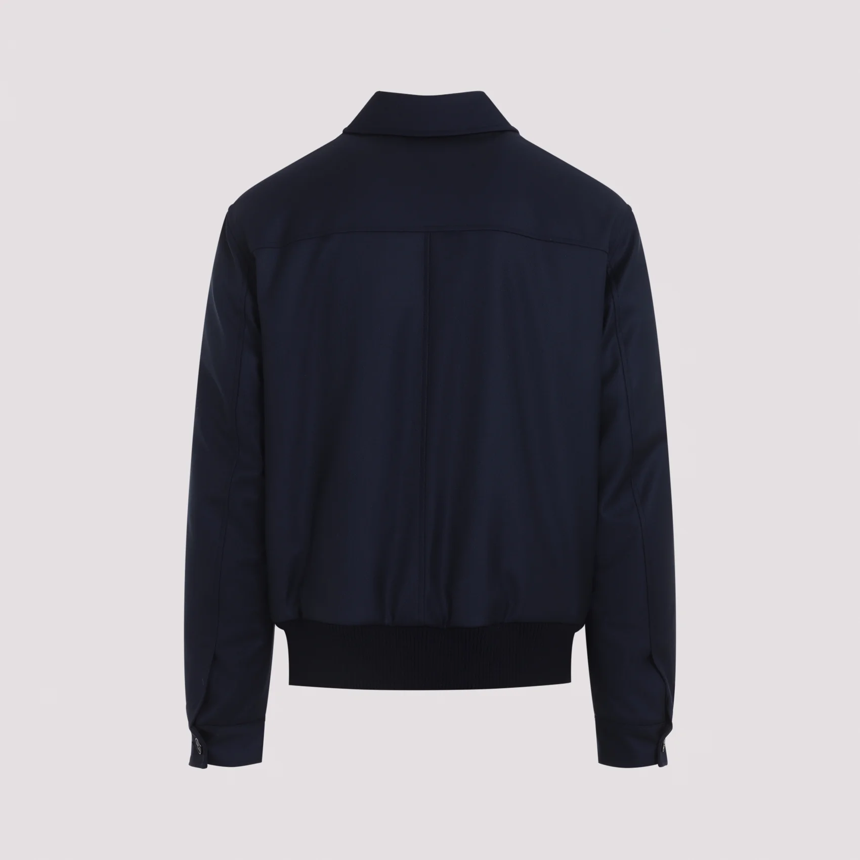 Kiton Men's Premium Wool Bomber Jacket - Image 4