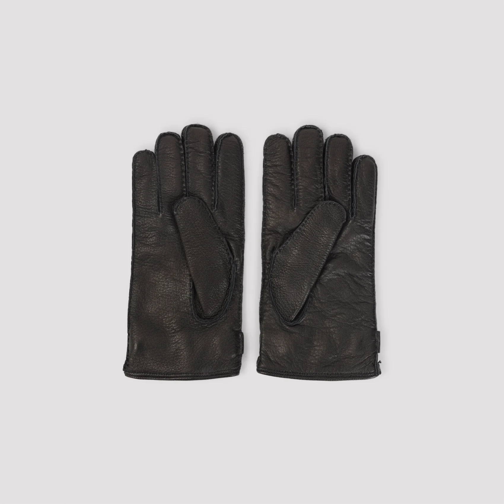 Kiton Premium Classic Leather Gloves for Men - Image 4