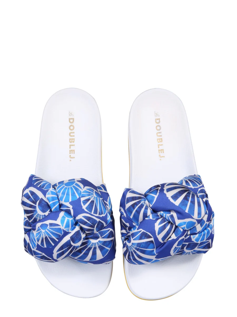 LA DOUBLEJ Braid Slide Sandals - Image 2