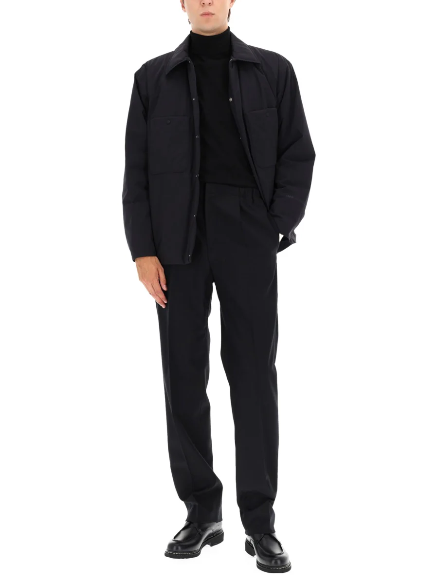 LAMINAR Padded Shirt Jacket in Gore-Tex "Windstopper" Fabric - Image 2