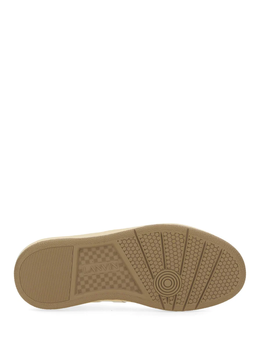 LANVIN Clay Sneakers in Mesh and Leather - Image 3
