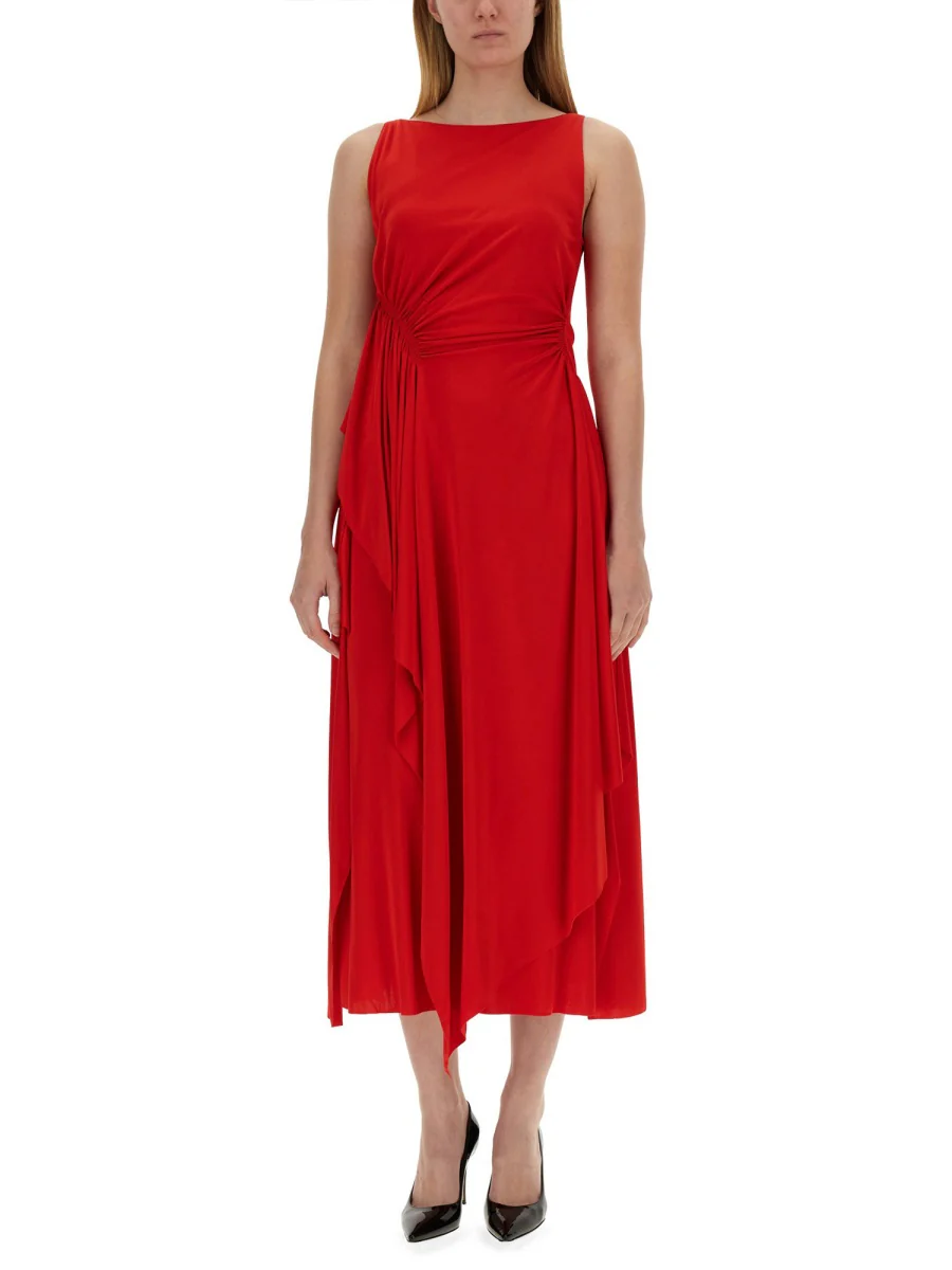 LANVIN Dress with Drape - Image 2