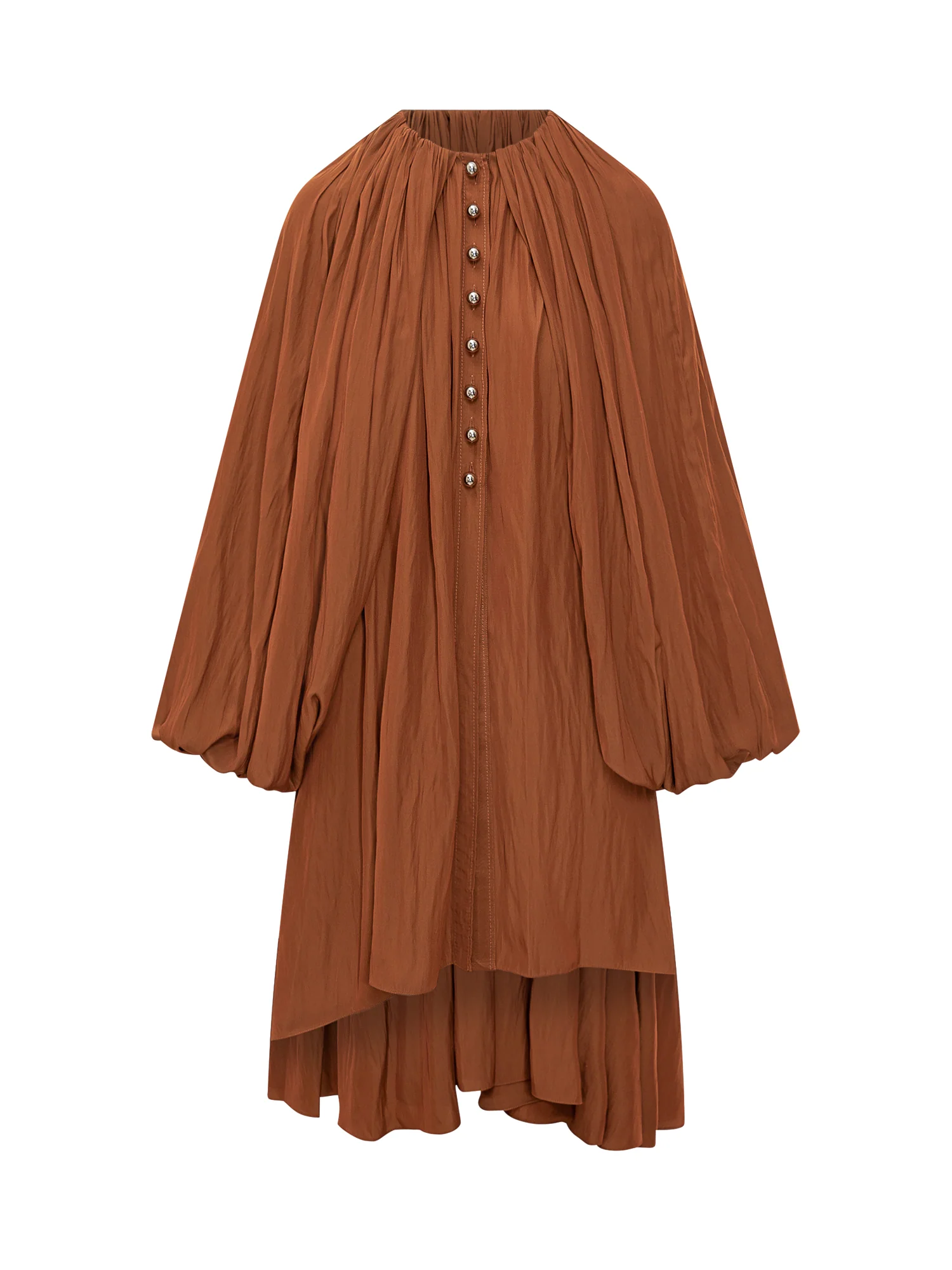 Lanvin Elegant Puffed Mini Suit with Tailored Buttons