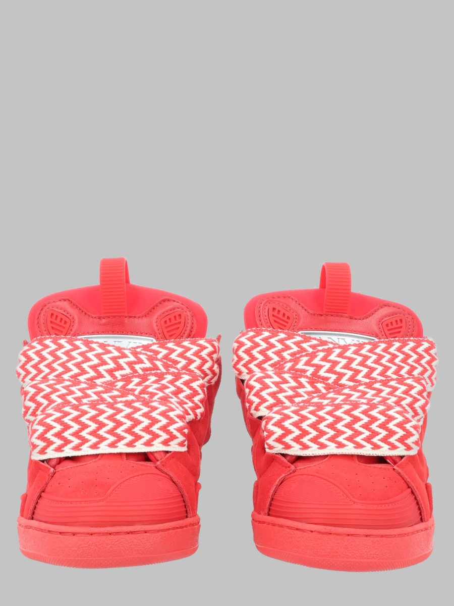Lanvin Mini Leather Sneakers for Kids
