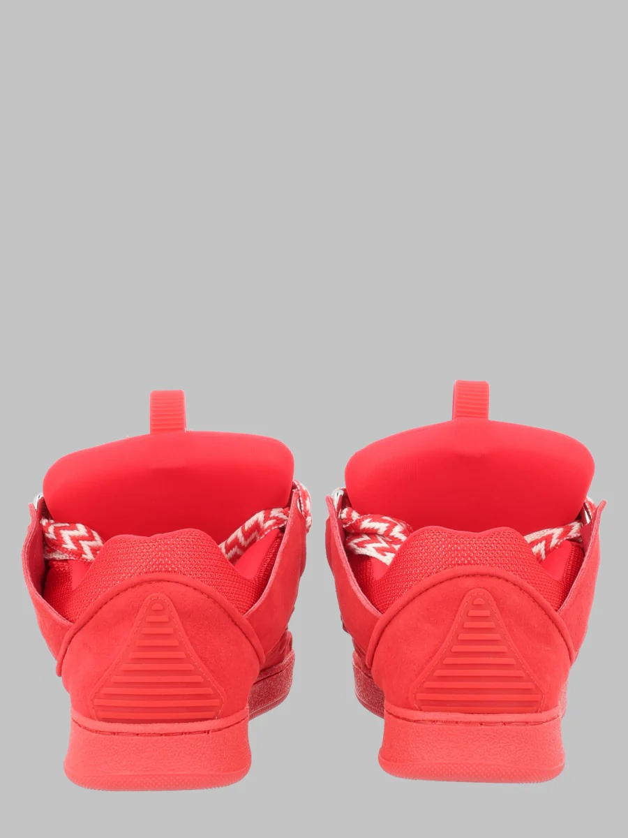 Lanvin Mini Leather Sneakers for Kids - Image 2