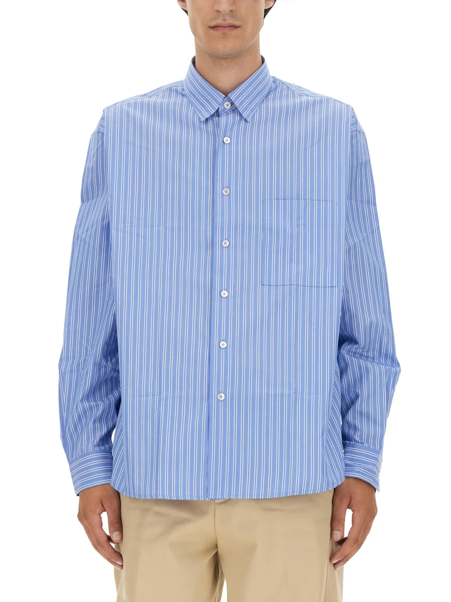 LANVIN OVERSIZE FIT COTTON POPLIN SHIRT