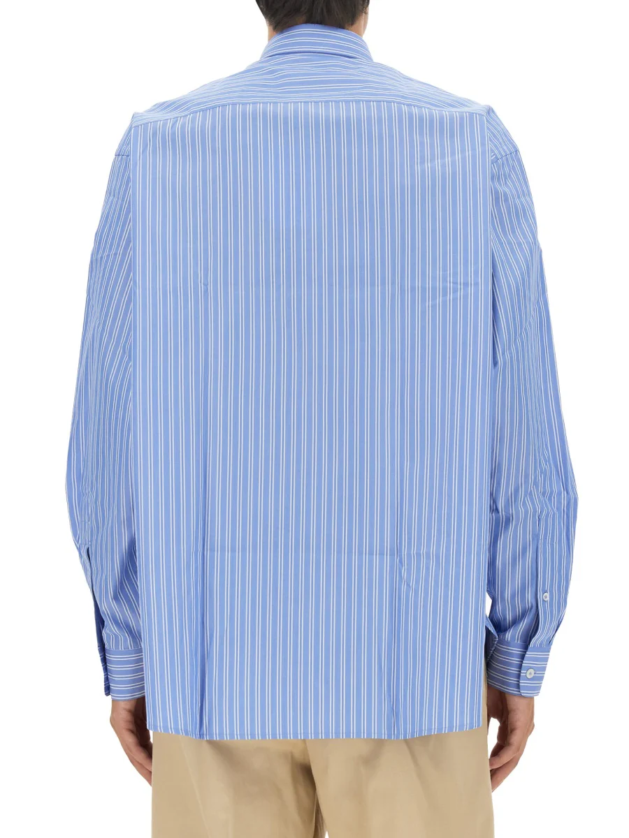 LANVIN OVERSIZE FIT COTTON POPLIN SHIRT - Image 3