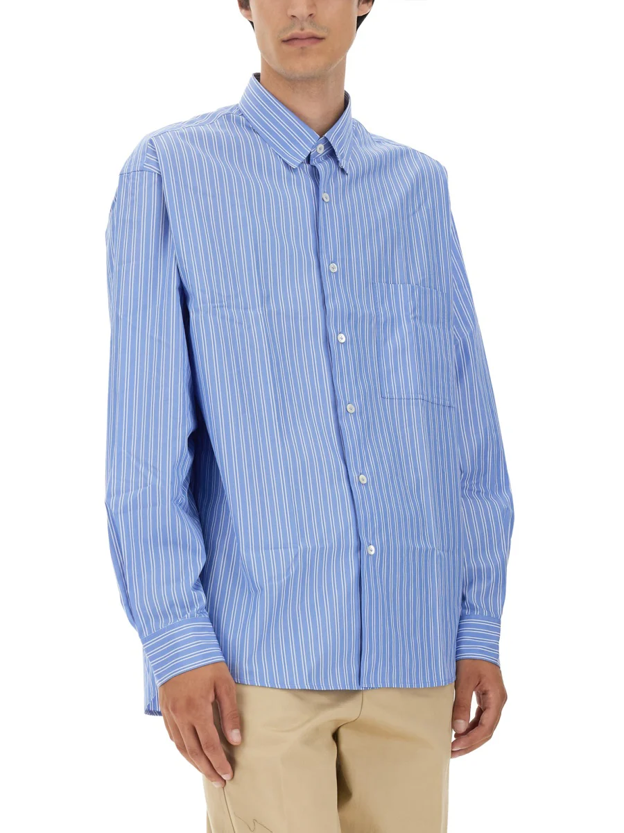 LANVIN OVERSIZE FIT COTTON POPLIN SHIRT - Image 4