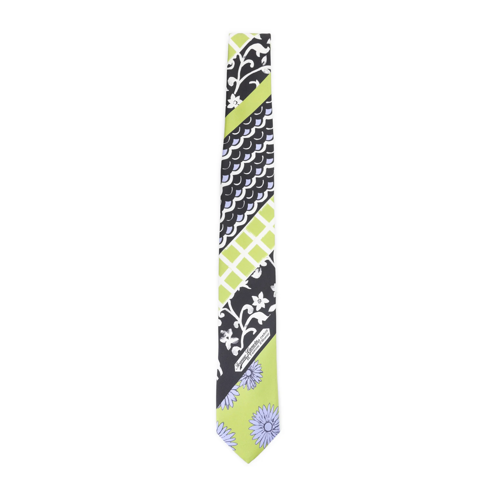 Lanvin Painted Patchwork Tie - Image 3