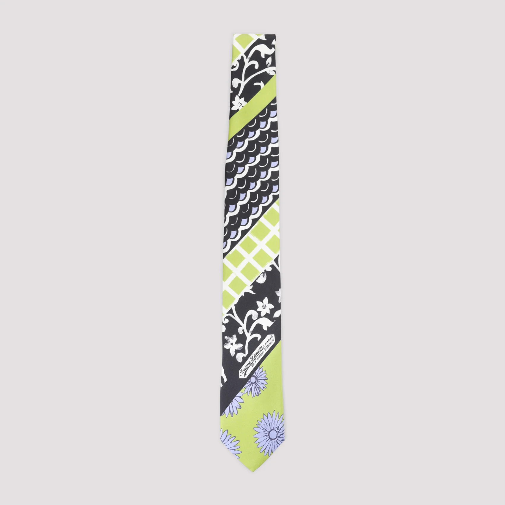 Lanvin Painted Patchwork Tie - Image 5