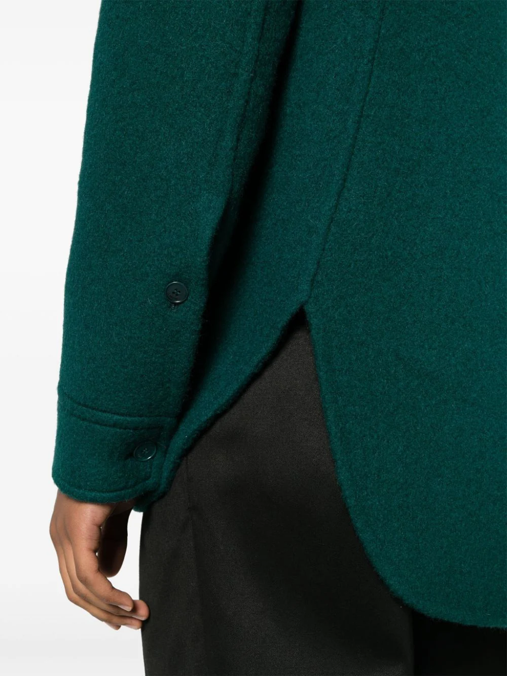 Lanvin Twisted Cocoon Overshirt - Men’s FW23 - Image 5