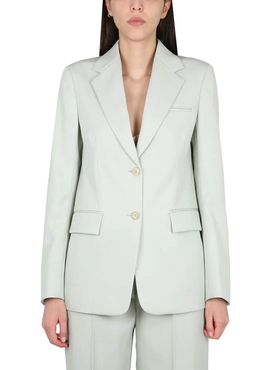 LANVIN Wool Single Breast Blazer Jacket